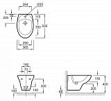 Биде подвесное Jacob Delafon Patio E4189-00