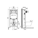 Сет: Инстал.OLI 80 ECO +панель Slim хр. гл., OLI+Унитаз Point Ника