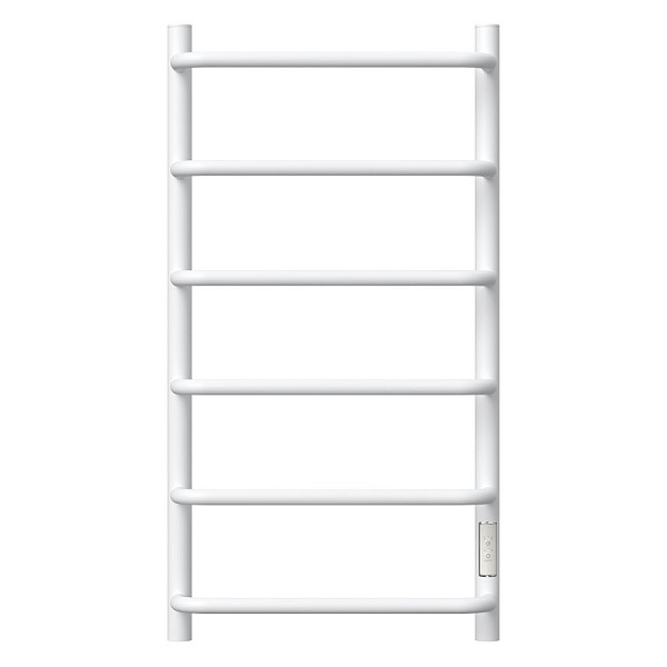 Полотенцесушитель электрический Point Ника PN08848W П6 400x800 диммер справа, белый