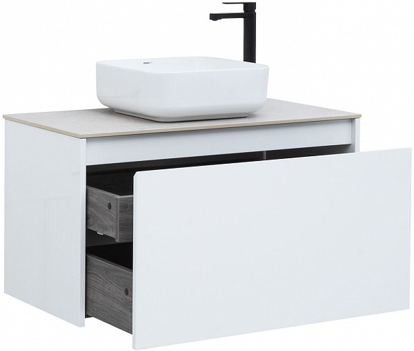 Тумба под раковину Aquanet Nova Lite 90 белый (1 ящик) 00242257