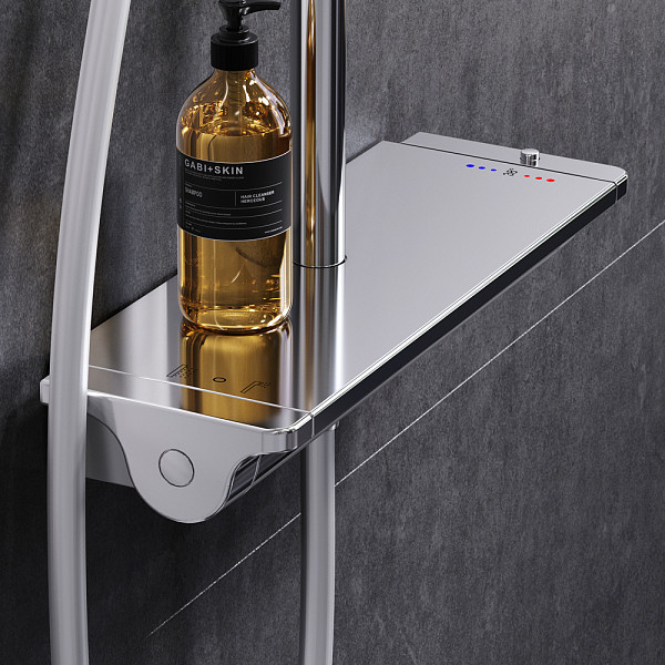 F0770A400 Spirit V2.0 душ.система, набор: смеситель д/душа с термостатом, верхн. душ d 250 мм, ручн.