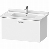Комплект мебели Duravit тумба XBase + раковина Starck 3 85 см