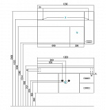 Зеркало-шкаф Акватон Диор 120x69 1A110702DR01R правый