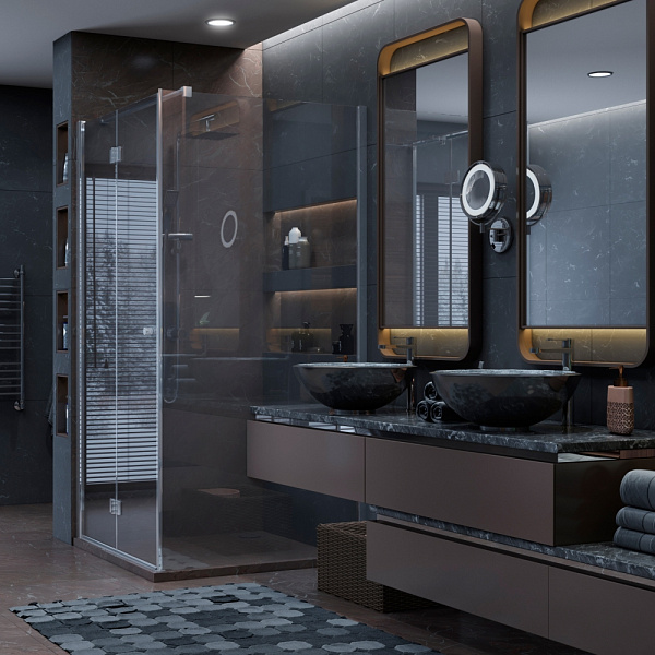 Душевое ограждение Ambassador Diamond 12011106L