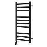 Полотенцесушитель электрический Point Меркурий PN83150BE П10 500x1000, левый/правый, черный