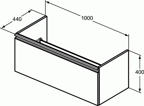 Тумба под раковину Ideal Standard Tesi T0048PH