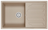 Мойка кухонная Granula прямоугольная кварц 8601, ПЕСОК
