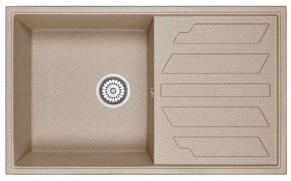 Мойка кухонная Granula прямоугольная кварц 8601, ПЕСОК