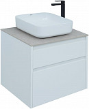 Тумба под раковину Aquanet Nova Lite 60 белый (2 ящика) 00242575