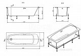 Акриловая ванна Roca Sureste 150х70 ZRU9302778