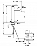 Смеситель Duravit C.1 C11030001010 для раковины