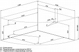 Акриловая ванна Aquanet Malta New 150x150 (с каркасом) 00205410