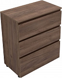 Комод Aquanet Сканди 700x400 Дуб крафт (3 ящика) 00302550