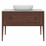 Тумба для раковины Kerama Marazzi Plaza 120 см PL.C.120.1+1\NUT