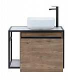 Тумба под раковину Aquanet Nova Lite Loft 75 R дуб рустикальный 00261657