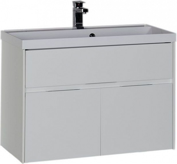 Тумба с раковиной Aquanet Латина 90 белый 00212933
