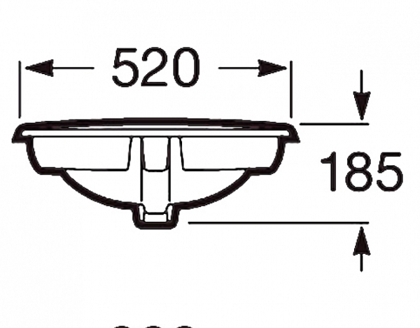 Раковина Roca Rodeo 52х41 327866000