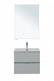 Мебель для ванной Aquanet Алвита New 60 2 ящика, серый 00274224