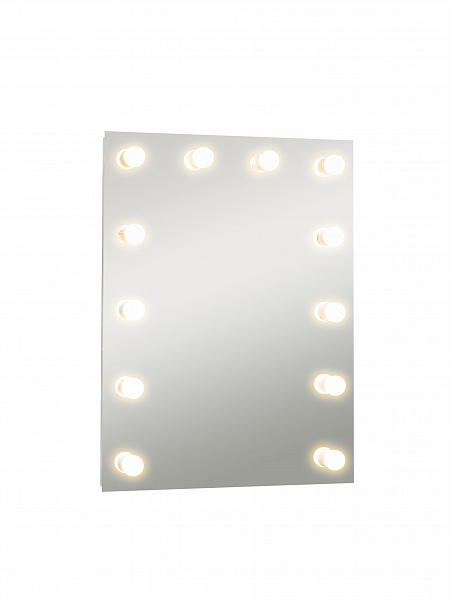 Зеркало Континент Гримерное 600х800 12 ламп