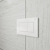 Клавиша смыва Point Ника PN44081W для инсталляции, белая