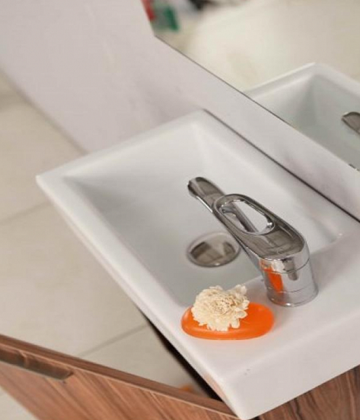 Прямоугольная раковина Santek Эрис 46 отверстие под смеситель справа 1WH301972