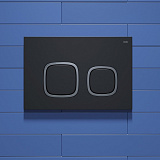 Клавиша смыва, универсальная, чёрная, Unifix, 004, IDDIS, UNI04BCi77