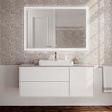 Тумба для раковины Kerama Marazzi Plaza 120 см PL.M.120.3\WHT