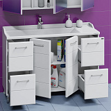 Тумба под раковину СаНта Омега 120 207043, напольная (ум. Sirius120)