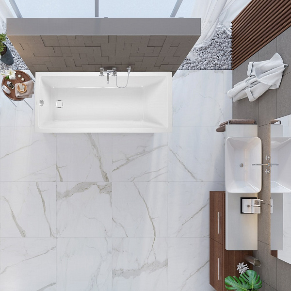 Акриловая ванна Vagnerplast Cavallo 160x70 VPBA167CAV2X-04