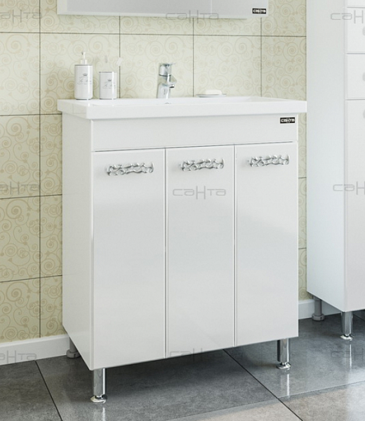 Тумба под раковину Ливерпуль 70 напольная Санта 700120