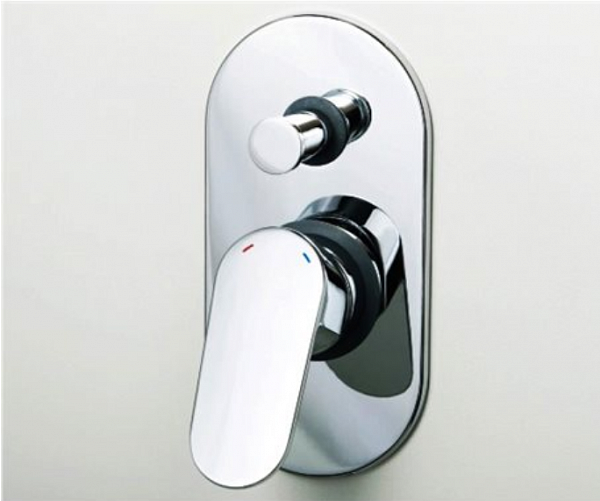 Встраиваемый комплект для душа с верхней душевой насадкой и лейкой Wasserkraft A14129