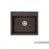 Мойка для кухни Aquaton Делия 60 прямоугольная кофе 1A715232LD280