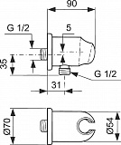 Набор Ideal Standard Alpha BD003AA