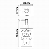 Дозатор для жидкого мыла Wasserkraft Lossa K-3499