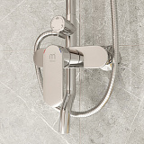 Смеситель с верхним душем, Rosco, Milardo, ROSSB1FM06