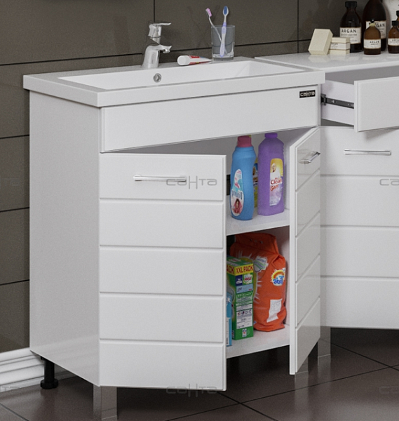 Тумба под раковину Омега 70 Санта 207037