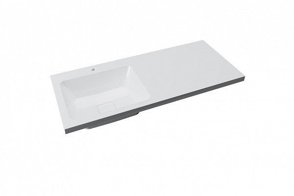 Тумба напольная "Корделия 60", 2 ящ., ст/м., белая, Kamilla 120