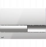 Клавиша смыва AlcaPlast M1741 хром-глянец