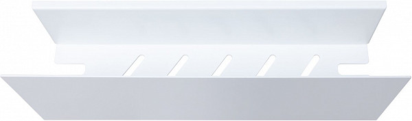 Полка Aquanet Магнум 40x12 белая матовая 00302230