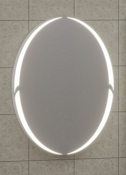 Зеркало для ванной Сатурн 60 с LED-подсветкой Санта 900514