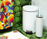 Ёршик для унитаза напольный Wasserkraft K-1027WHITE