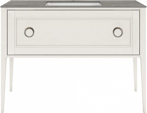Тумба Kerama Marazzi PLAZA Classic Neo напольная с ящиком 120, белая матовая