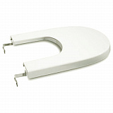 Крышка для биде Roca Meridian Soft Close 8062A2004 с микролифтом, петли хром