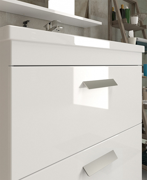 Тумба под раковину VIGO Nova 75 см tn.NOV.MIR.80.1D.2Y