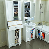 Шкаф - пенал Верона 60 напольный Санта 700134