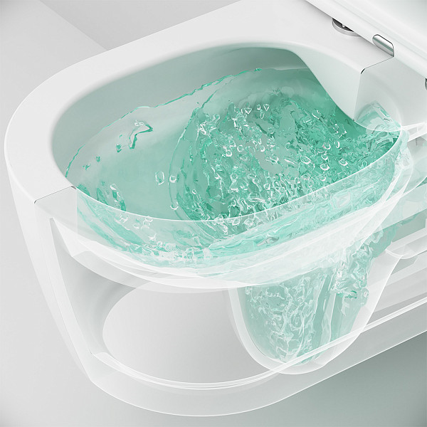 C8F1701SC Func подвесной унитаз 54 см FlashClean с сиденьем микролифт