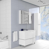 Зеркало-шкаф Акватон Марко 100x75 1A190402MO010 с подсветкой