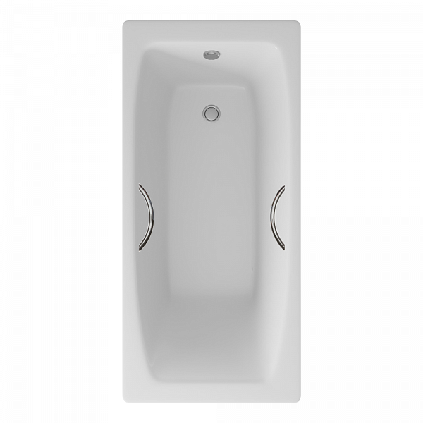 Ванна чугунная Delice Repos 1700х700, с ручками