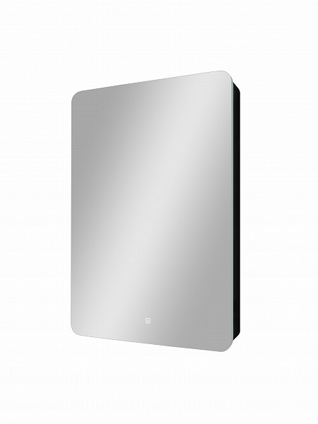 Зеркало-шкаф Континент "Eltoro black LED" 560х850 правый