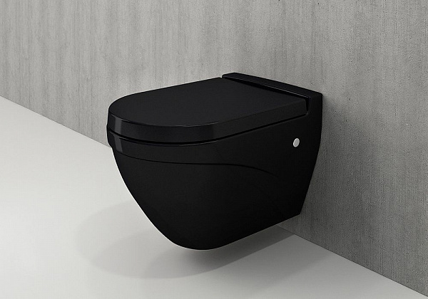 Чаша унитаза подвесного Bocchi Taormina Arch 1012-005-0129 черная